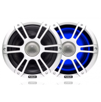 7.7" 280 Watt Coaxial Sports White Marine Speaker with LEDs, SG-CL77SPW - 010-01428-12 - Fusion 